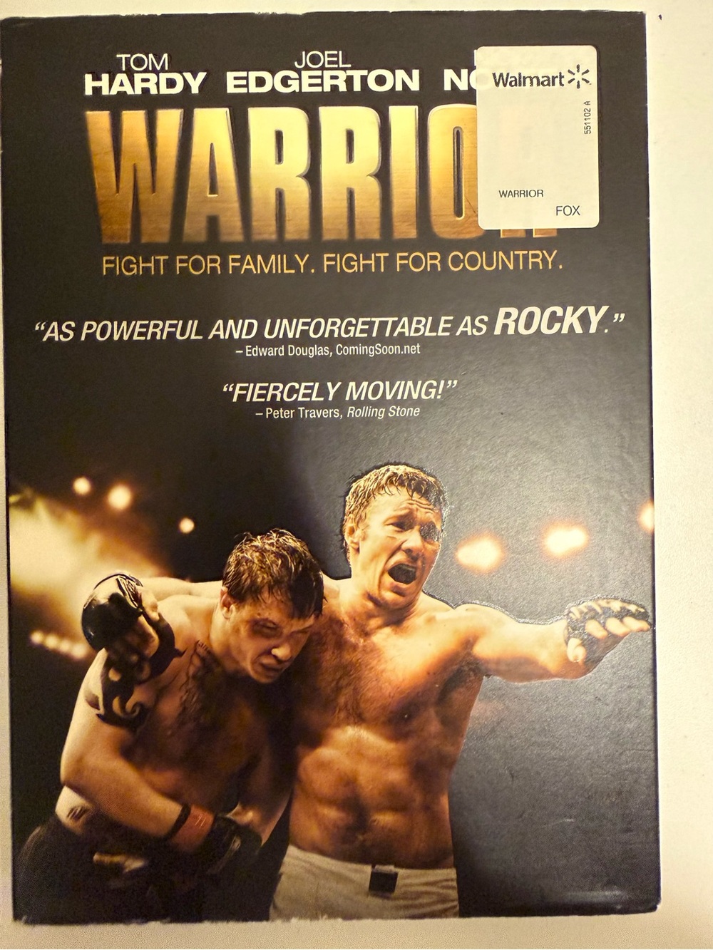 Warrior Widescreen DVD Previously Viewed